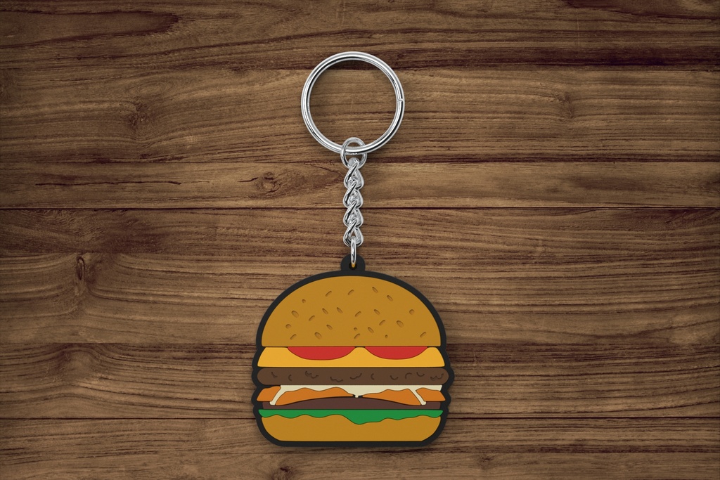 Burger brelok