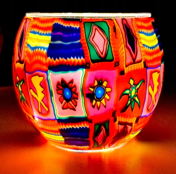 ŚWIECZNIK DO SYPIALNI LAMPION JOGA MEDYTACJA