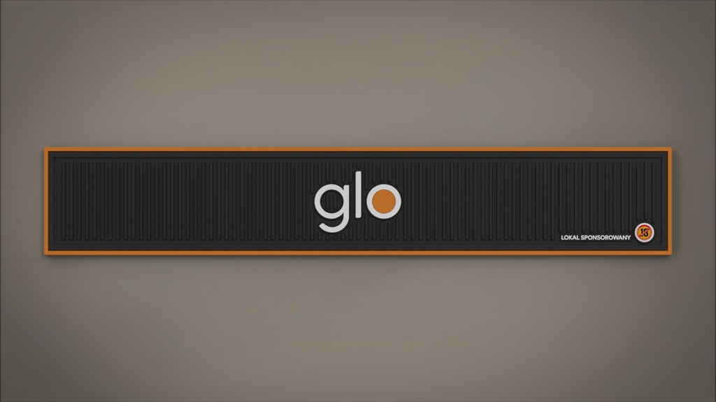 Logo GLO mata 600x100x7mm