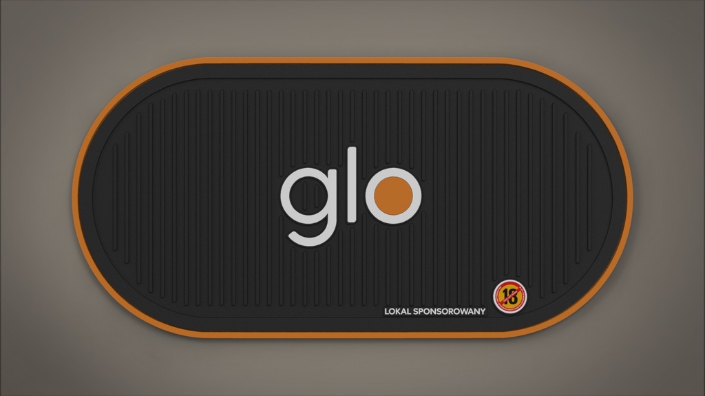 Logo GLO mata 500x250x7mm