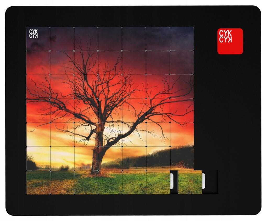 UKŁADANKA LOGICZNA PUZZLE 49 elem DRZEWO