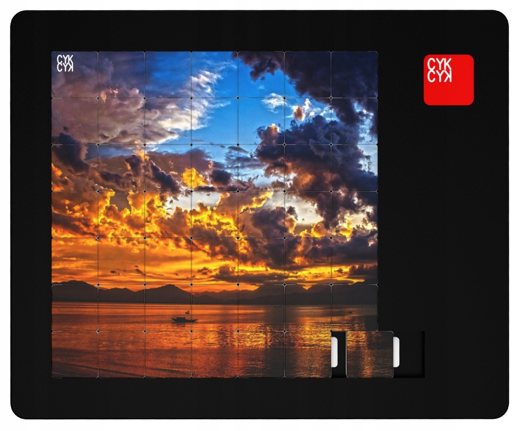 UKŁADANKA LOGICZNA PUZZLE 49 elem CHMURY