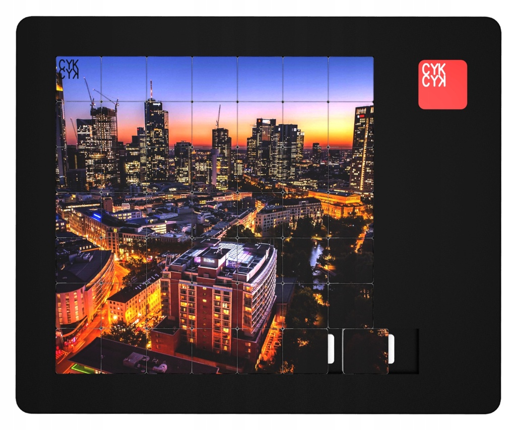 CYKCYK UKŁADANKA LOGICZNA PUZZLE 49 elem