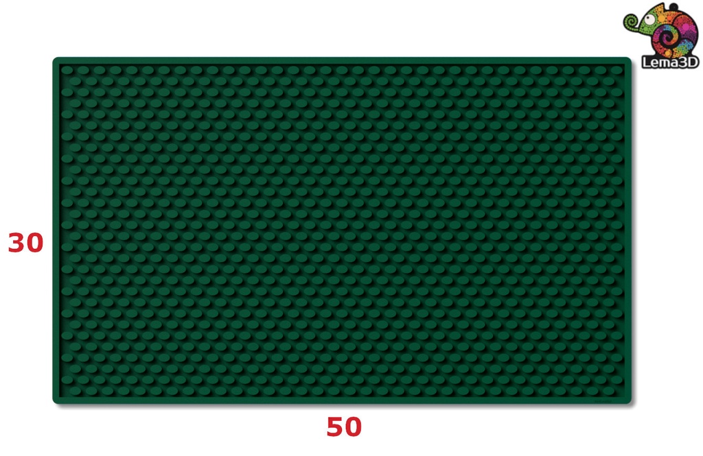 DUŻA MATA BAROWA OCIEKACZ XL 30x50 ZIELONA LEMA3D