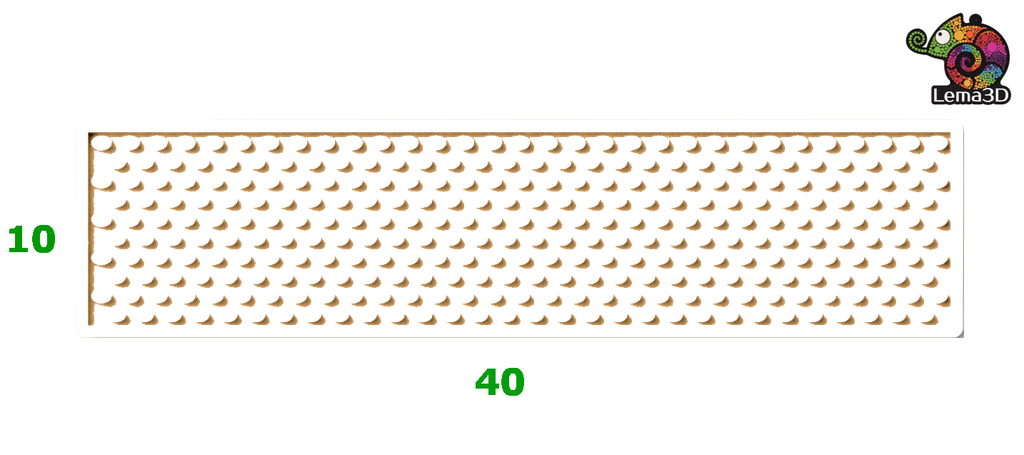 MATA OCIEKACZ XS 10x40 TRANSPARENTNA LEMA3D NOWOŚĆ