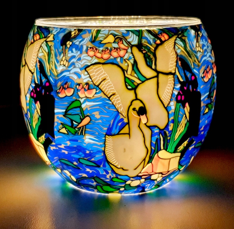 ŚWIECZNIK DO SYPIALNI LAMPION JOGA MEDYTACJA