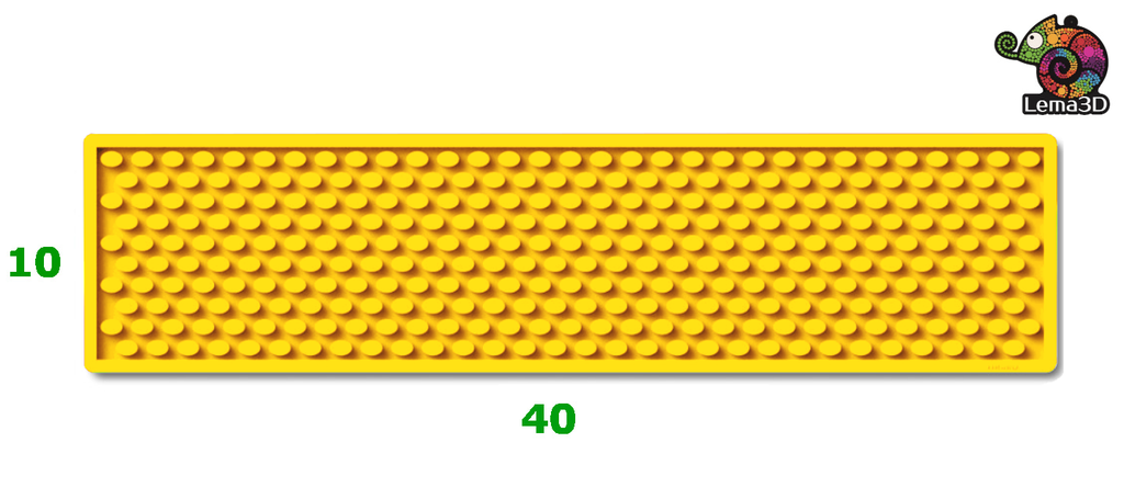 MATA BAROWA OCIEKACZ XS 10x40 ŻÓŁTA -LEMA3D NOWOŚĆ
