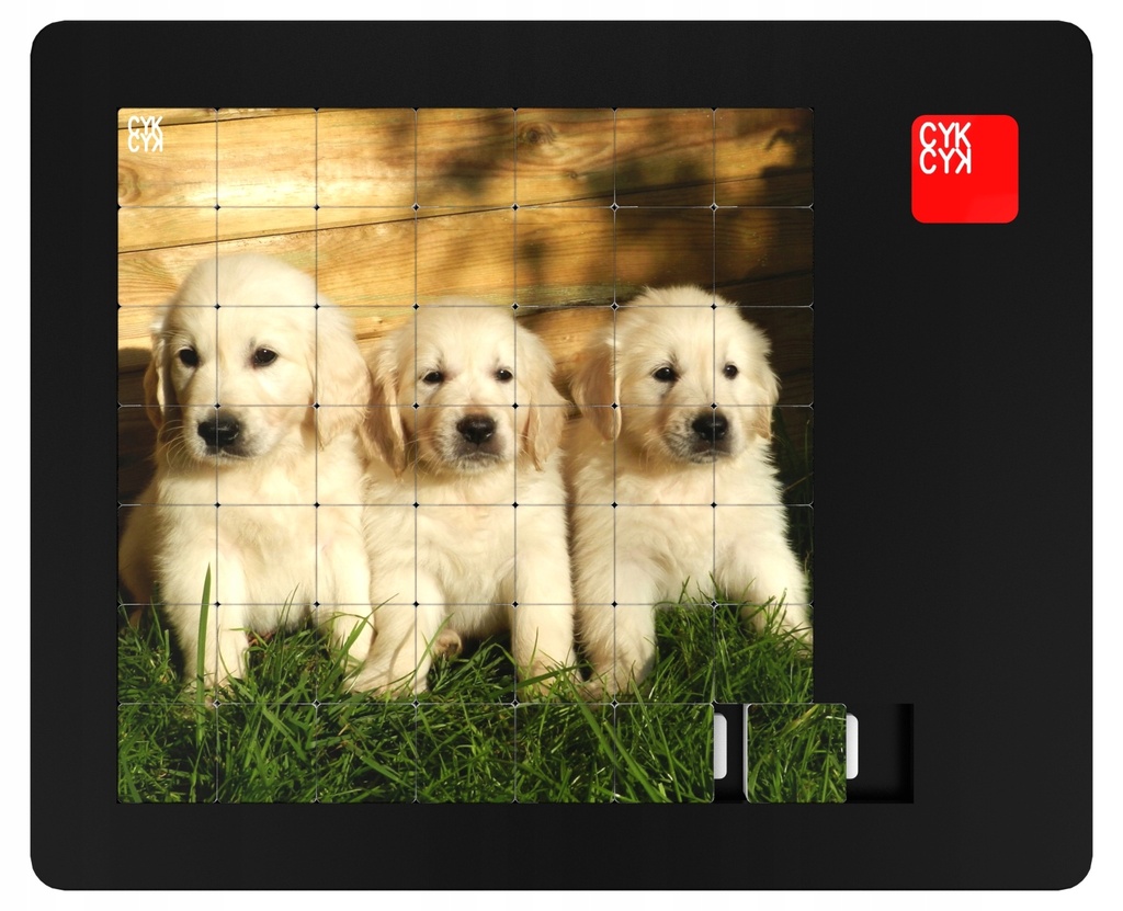 UKŁADANKA LOGICZNA PUZZLE 49 elem MAŁE PIESKI