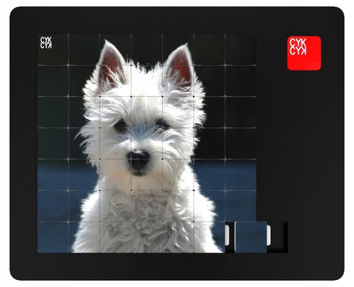 [C/PIESEK/4] UKŁADANKA LOGICZNA PUZZLE 49 elem NOWOŚĆ PIESEK