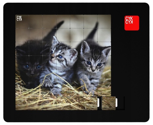 [C/KOTKI_3/1] UKŁADANKA LOGICZNA PUZZLE 49 elem - NOWOŚĆ !!!