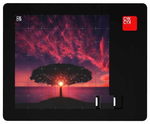 [C/DRZEWO_FIOLET/1] UKŁADANKA LOGICZNA PUZZLE 49 elem - NOWOŚĆ !!!