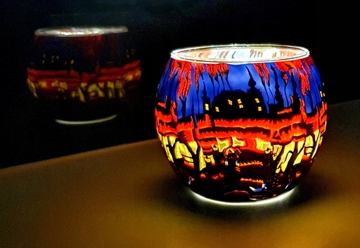 [św/KK6/LED] LAMPA DO SYPIALNI MEDYTACJA JOGA - LEMA3D 12345