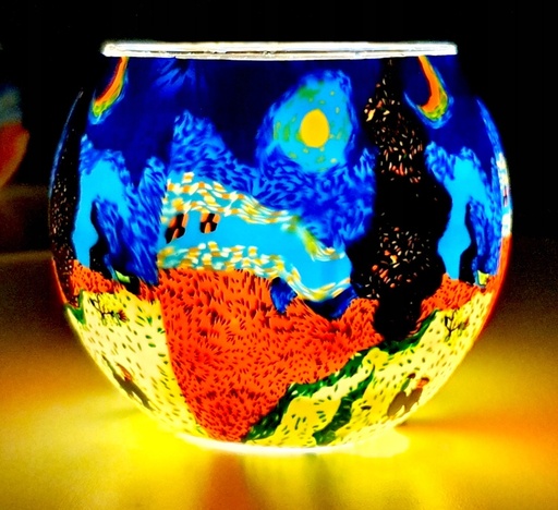 [św/GGG] ŚWIECZNIK DO SYPIALNI LAMPION JOGA MEDYTACJA