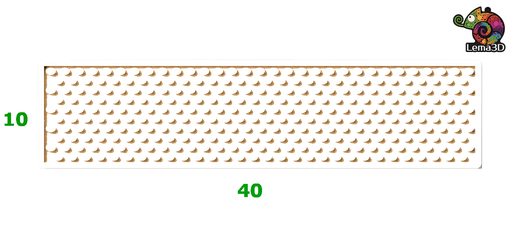 [MATA/XS/BAZA] MATA OCIEKACZ XS 10x40 TRANSPARENTNA LEMA3D NOWOŚĆ
