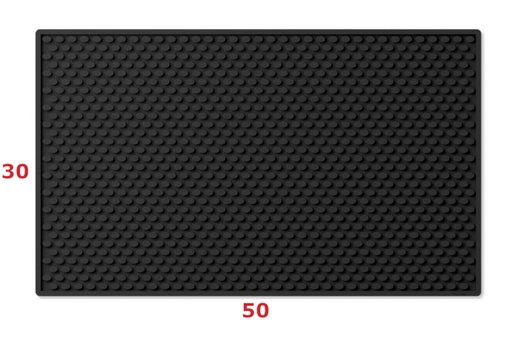 [MATA/XL/BLACK] DUŻA MATA BAROWA OCIEKACZ DO NACZYŃ XL - LEMA3D